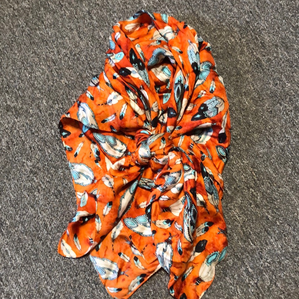 100% Silk Wild Rag Scarf